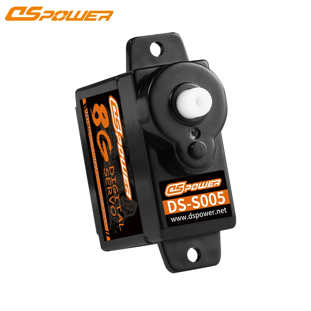 DSpower S005 8g Micro Digital Servo Waterproof Coreless Motor for 1/24 RC Car SCX24 WLtoys Airplane Fixed-wing Helicopter Part