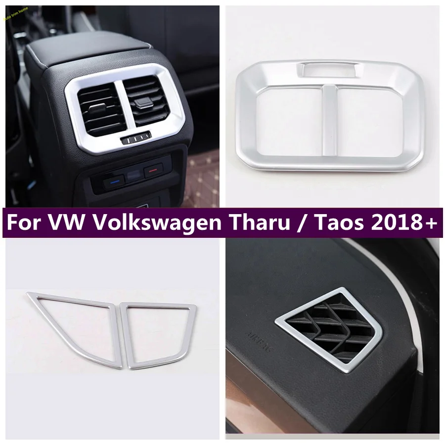 

Armrest Box Dashboard Upper Air Conditioning AC Vent Outlet Cover Trim For VW Volkswagen Tharu / Taos 2018 - 2023 Accessories