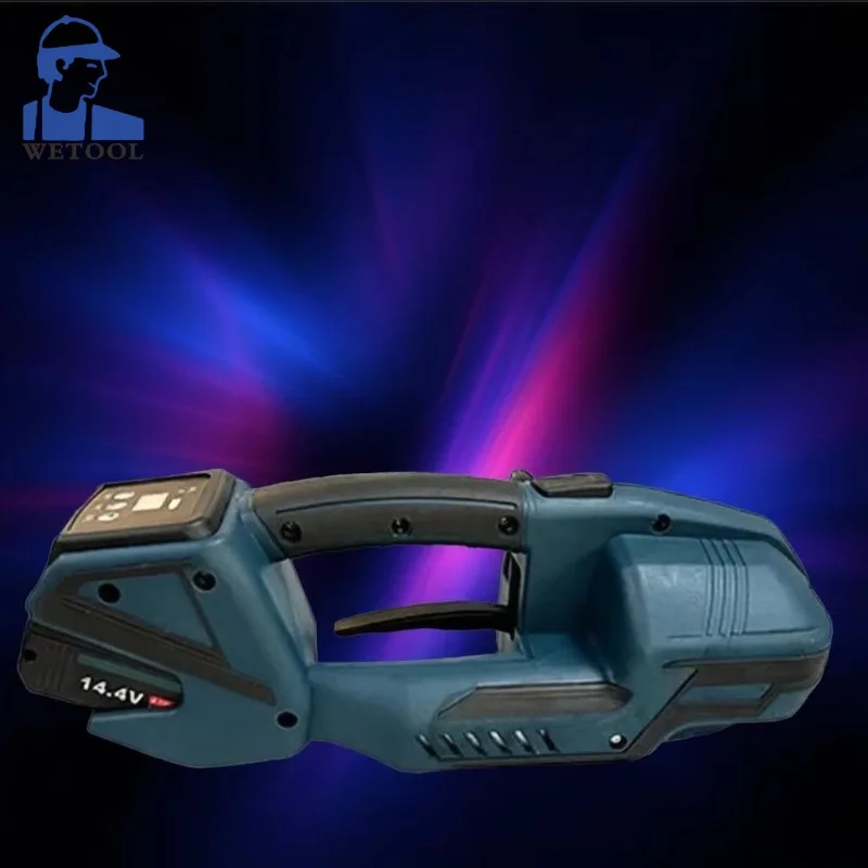 

Электрическая обвязочная машина V2 для 13-16 мм PET/PP ремешок портативный автоматический упаковочный инструмент термоплавильный пресс-подборщик цифровой дисплей новый