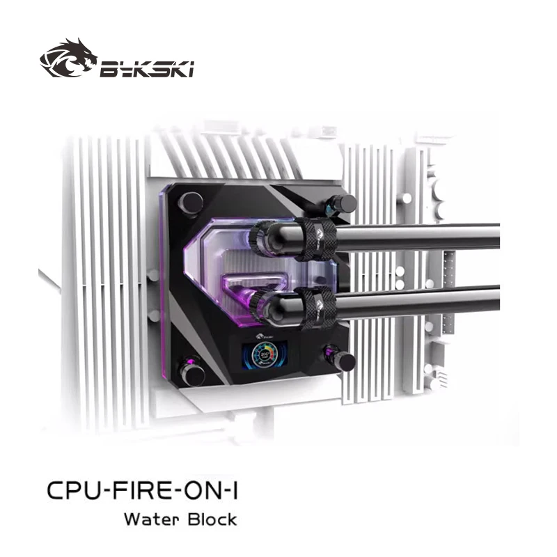 Bykski CPU Water Block Use for INTEL LGA1700/1156/1155/1151/1150 1200 1700 RGB/A-RGB Light CPU-FIRE-ON-I