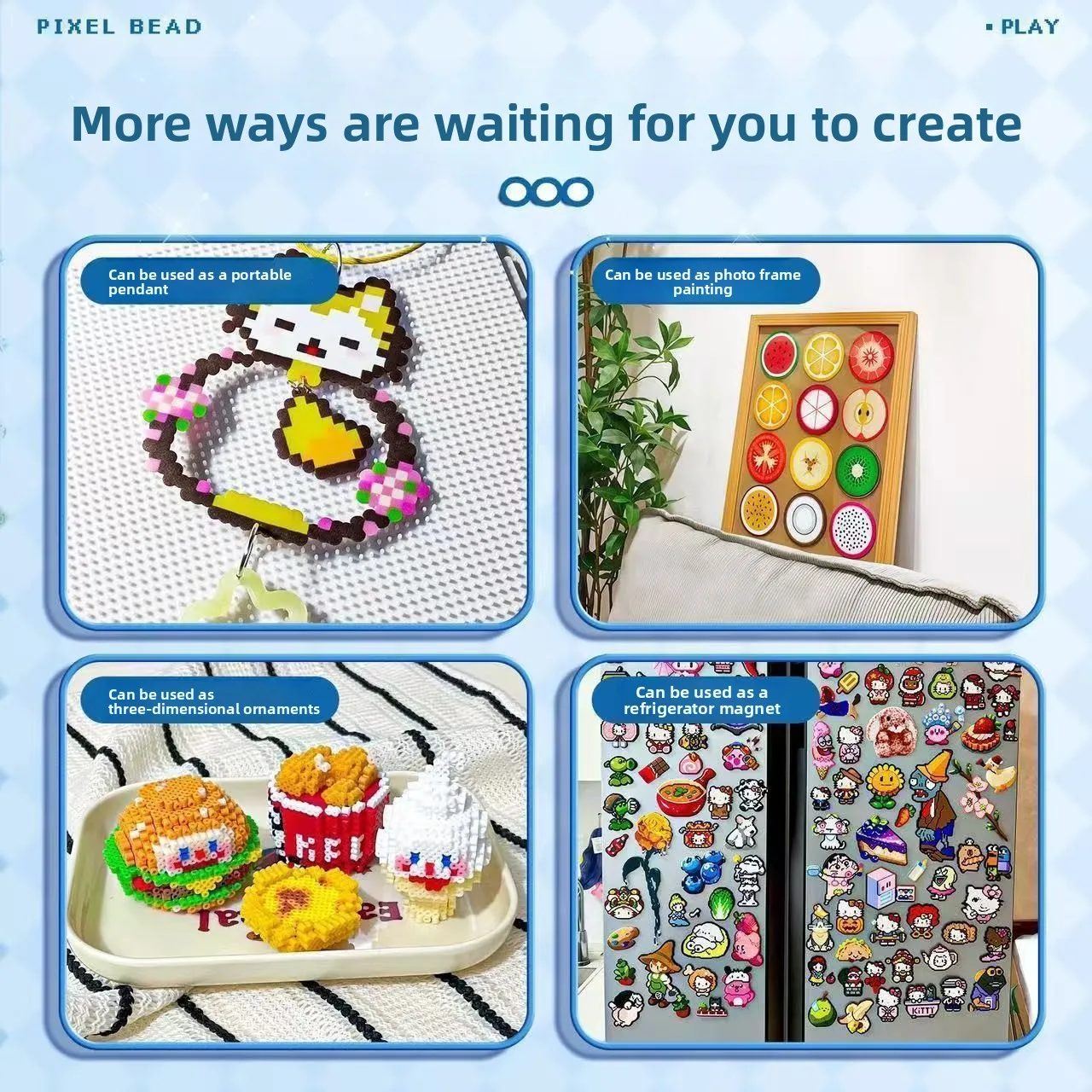 2.6mm 24 kleuren Hama kralen Onderwijs Ijzeren kralen 3D puzzel Kralen lroning Garantie perler Zekering kralen diy speelgoed miçangas