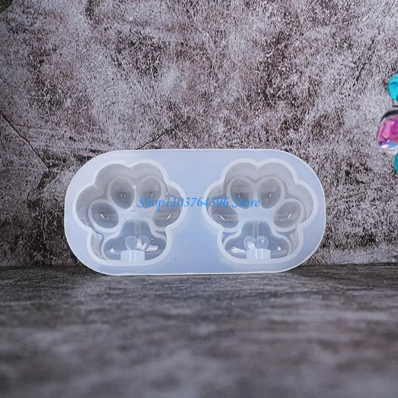 قالب من السيليكون لمصباح مخلب القطط سهل الإصدار ولا يترك أي بقايا لسلسلة المفاتيح #5