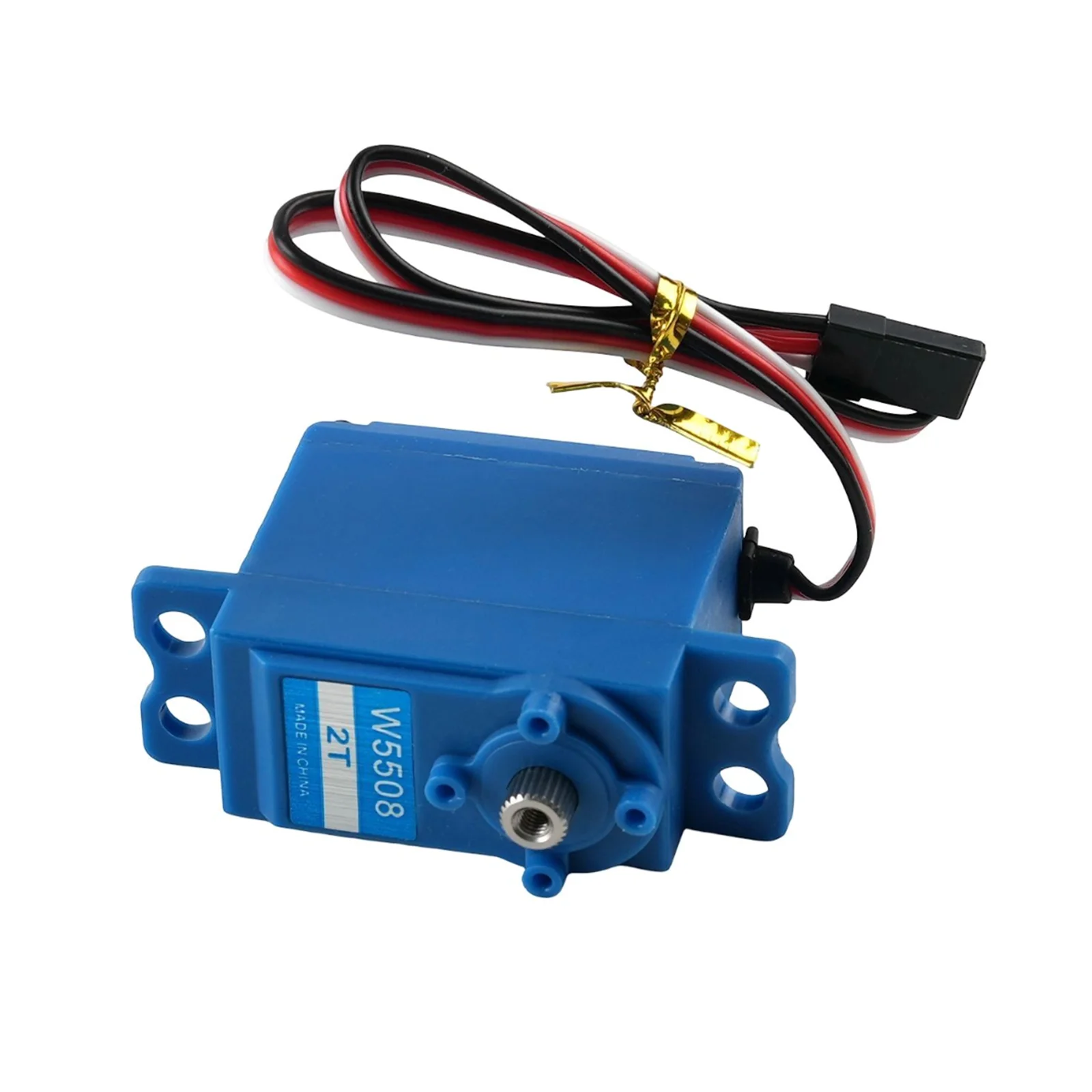 

W5508-2T 8KG Sail Winch Servo 0.4Sec High Speed 360 Degree Digital Metal Gear Servo for Competition RC Boat Yacht