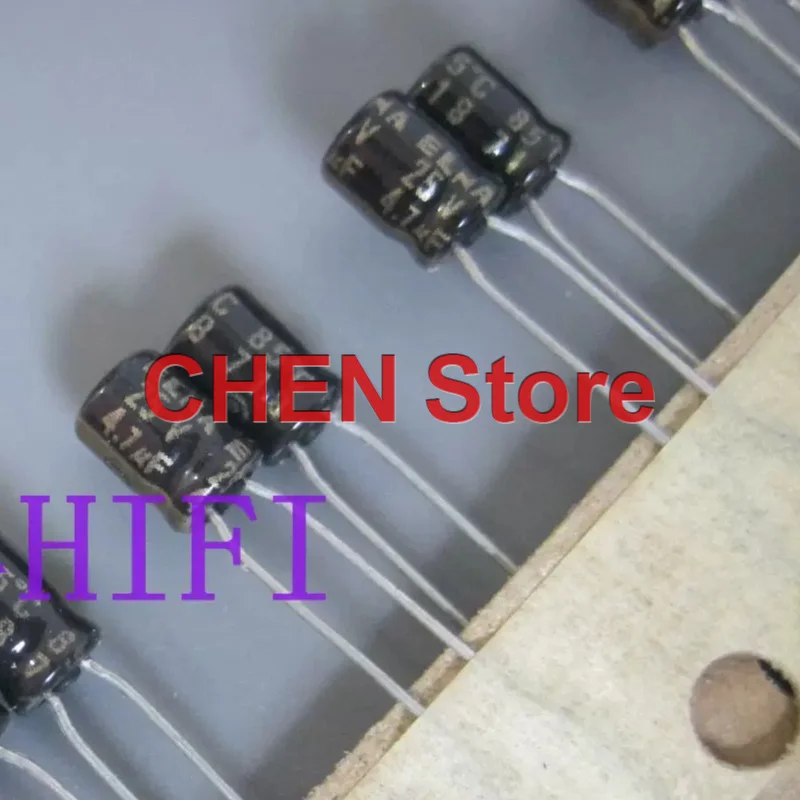 

50PCS/lot original ELNA RA2 25V4.7UF 4X5MM 85C 4.7UF 25V electrolytic capacitor free shipping