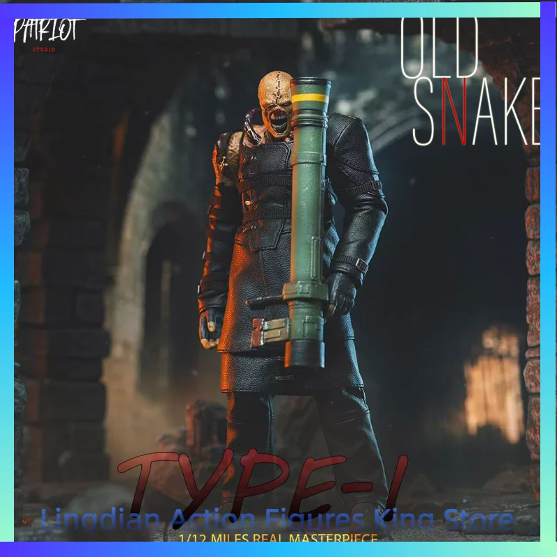 

Коллекционная фигурка-модель персонажа из аниме Patriot Studio Classic Tracker Oldsnake 1/12, подарок