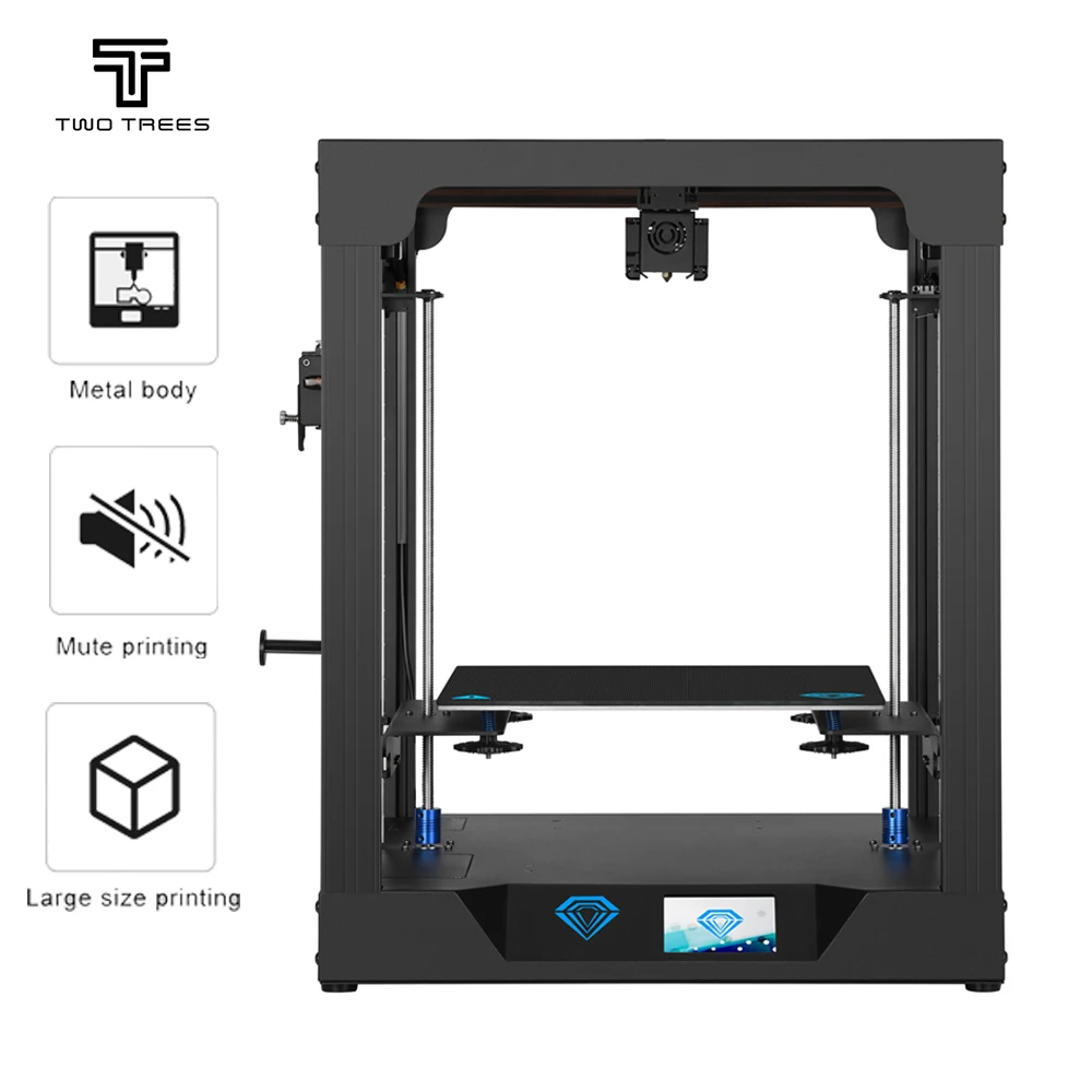 TWOTREES Core XY 3D Printer SP-5 V1.1 300*300*330MM with Linear Guide Home DIY Silent Printing Stable Metal Frame 3D Printer