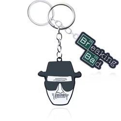Heisenberg Breaking Bad Keychain Key Holder Walter White Key Chain Metal Keychain Pendant Jewelry Walter Hartwell White Jewelry