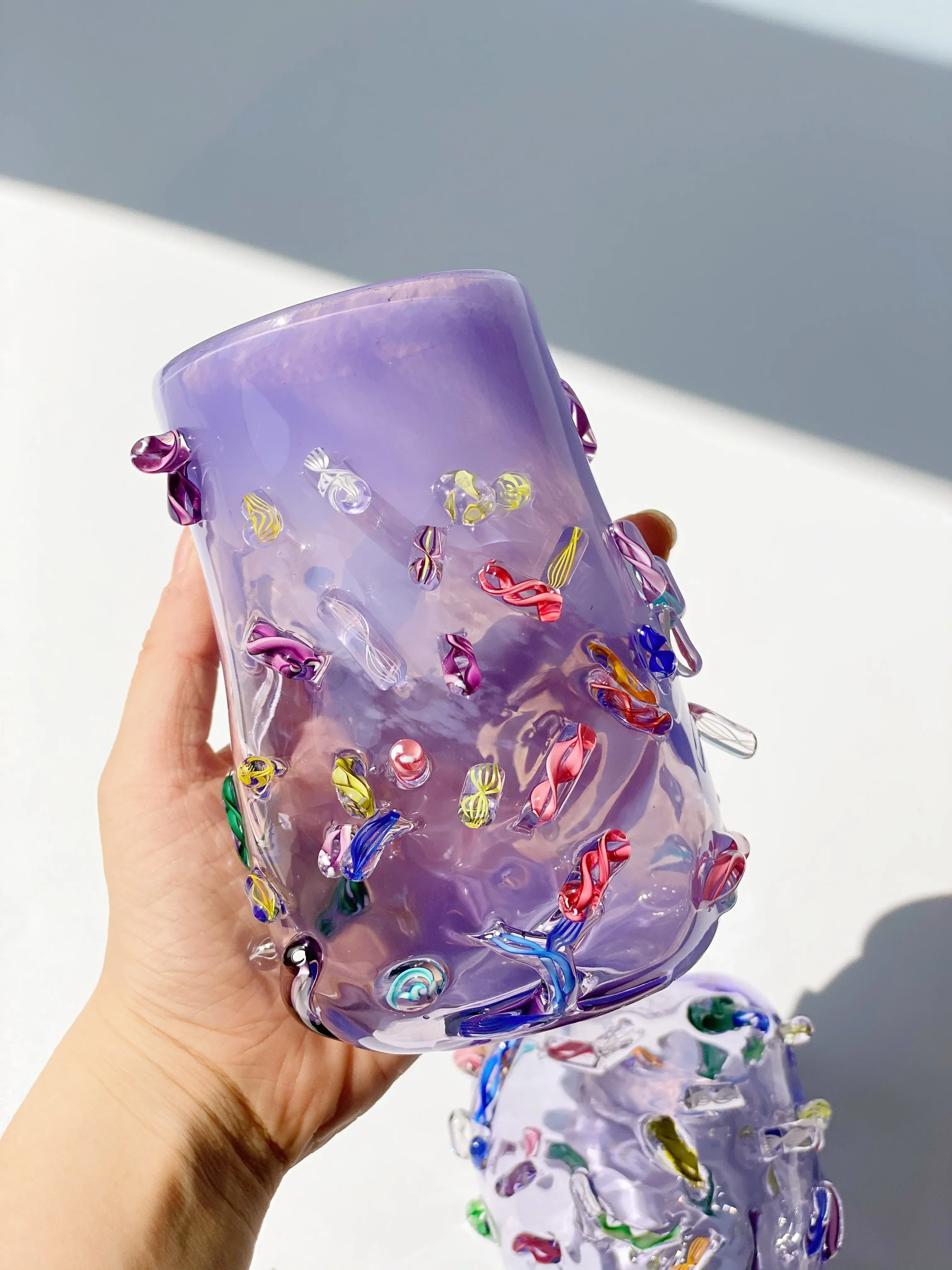 Kleur designer glasschoonheid