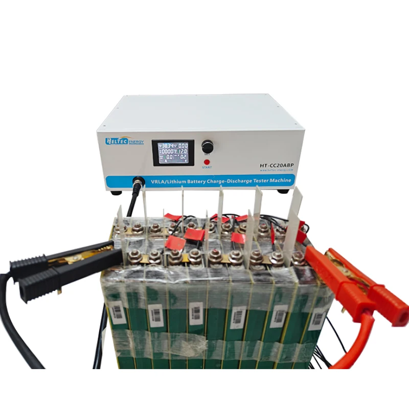 Heltec 9-99V 20A Single Channel VRLA/Lithium Battery Capacity Tester Charge Discharge Cycle Integrated Machine