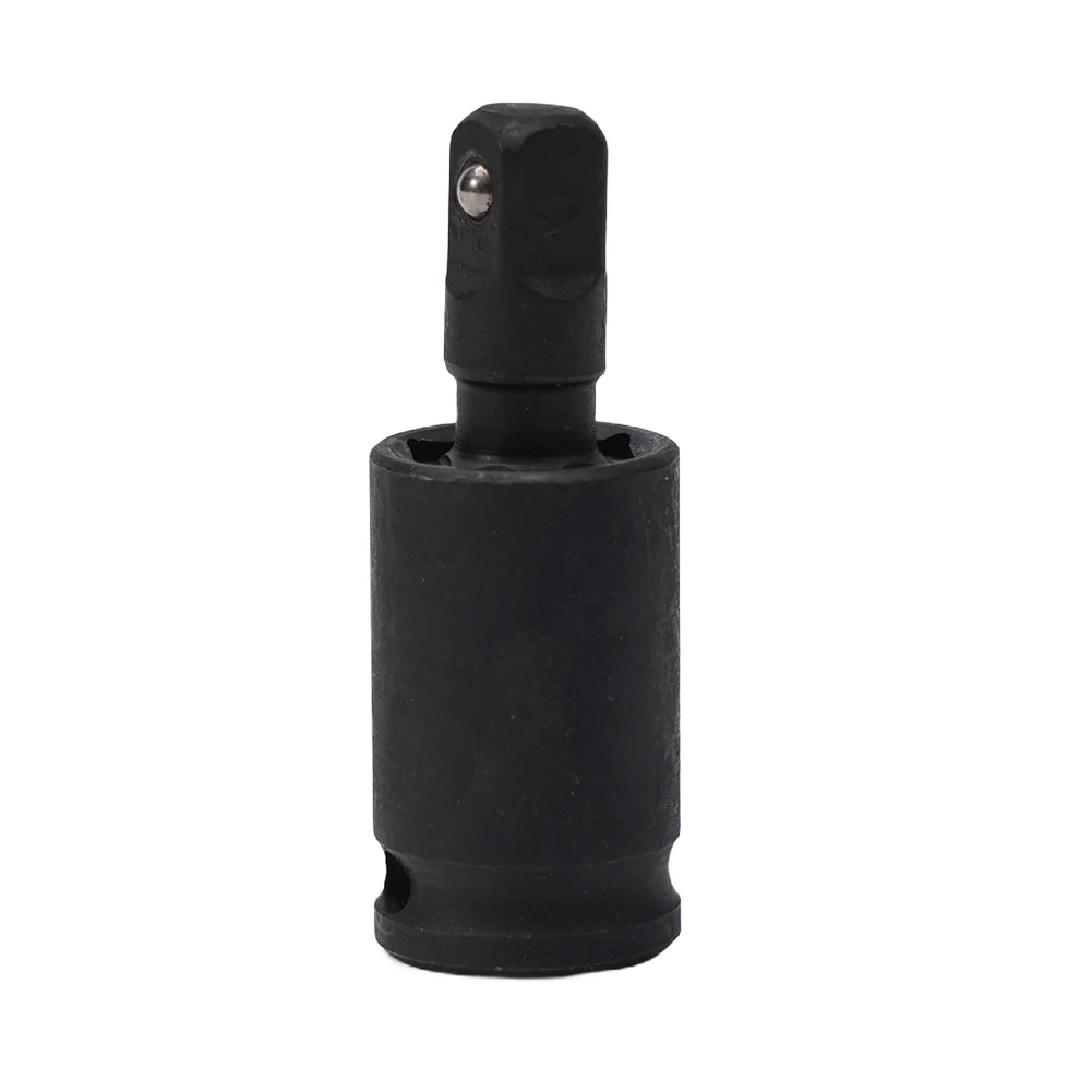 Tool Joint Socket 360°rotate 40*6.3mm Adapter Air Black Joint Pneumatic Socket 1 Pcs Chromium Molybdenum Steel