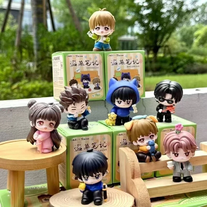 حقيقي القبر المفقود الترفيه الحياة لطيف اللعب سلسلة صندوق أعمى Kawaii دمية صندوق غامض أنيمي الشكل البضائع عيد ميلاد لعبة الهدايا