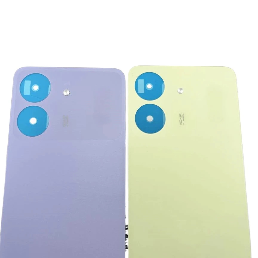 Battery Cover Rear Door Case Housing For Xiaomi Poco C65 Back Cover Repair Parts with Adhesive Sticker