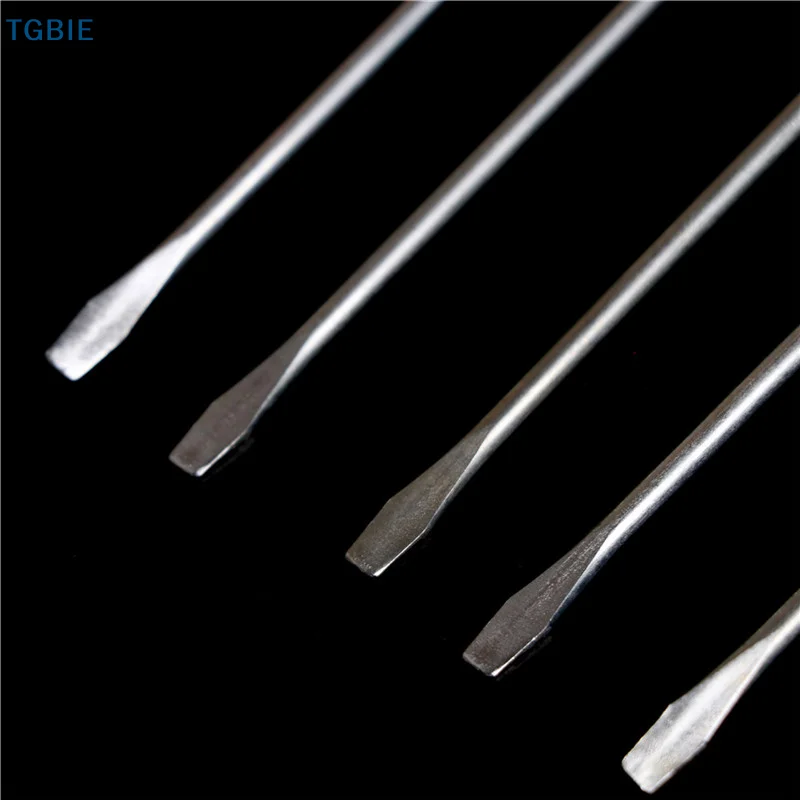 [TL][TL]5pcs Small Magnetic Precision Flat-blade Screwdriver Flathead Screwdriver Home Repair Tools Set