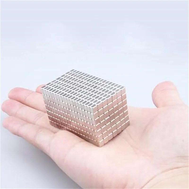 5x5x5mm-Neodymium Bar, Heavy Duty Rare Earth , Rectangular Bar Small Powerful for Crafts Kitchen