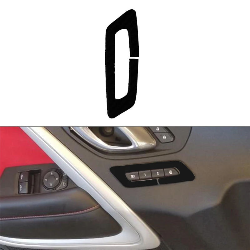 For Chevrolet Camaro Models With 8-Inch Touch Screen 2016-2018 Car Full Set ABS Gloss Black Stickers Interior Accessories