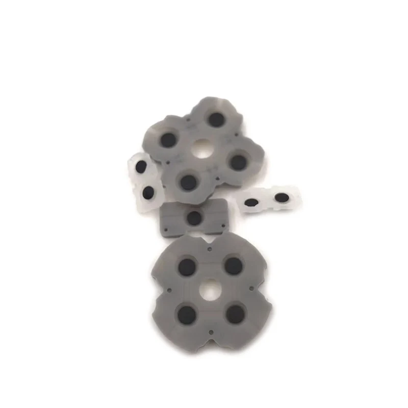 10set for PlayStation Dualshock 5 PS5 V1 V2 V3 Controller Gamepad Rubber Conductive Adhesive Button Pad Keypads