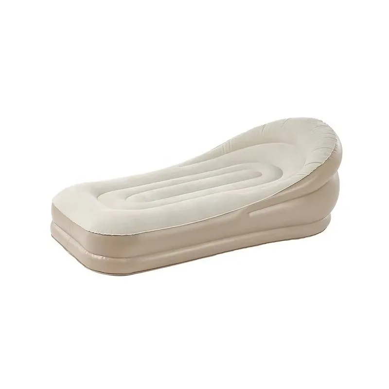 Automatic Inflatable Camping Sofa Outdoor Built-in Air Pump With Pillow Portable Comfortable Folding Design