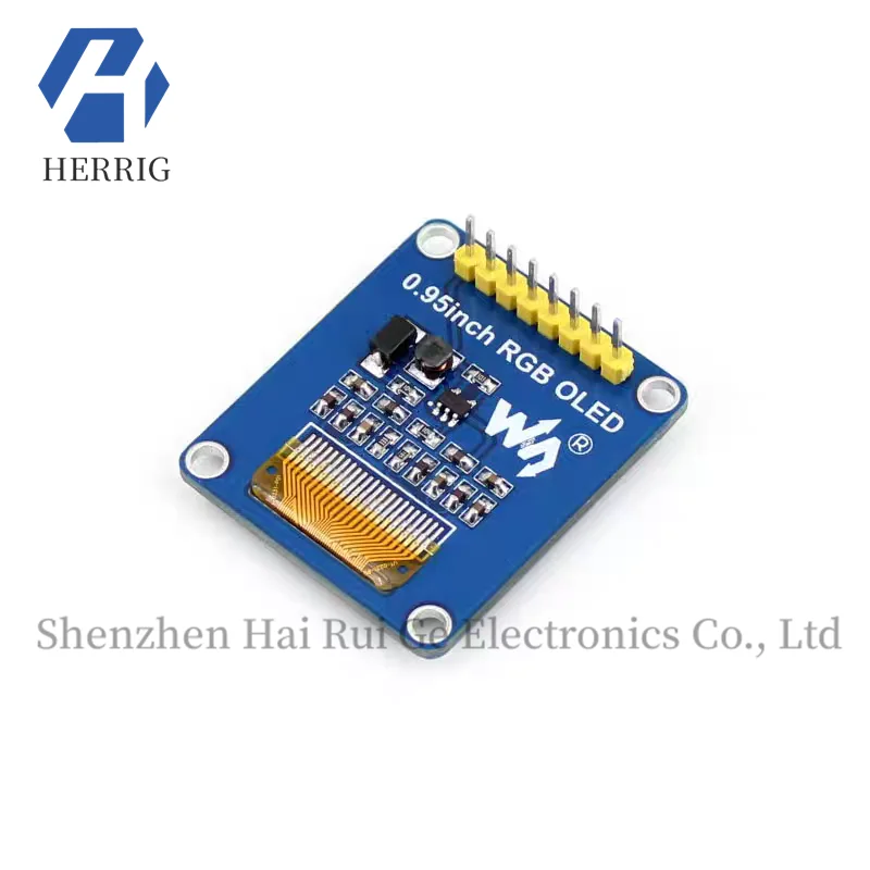 Raspberry Pi 4B/3B SSD1331 وحدة عرض OLED مقاس 0.95 بوصة 65K لون RGB #4