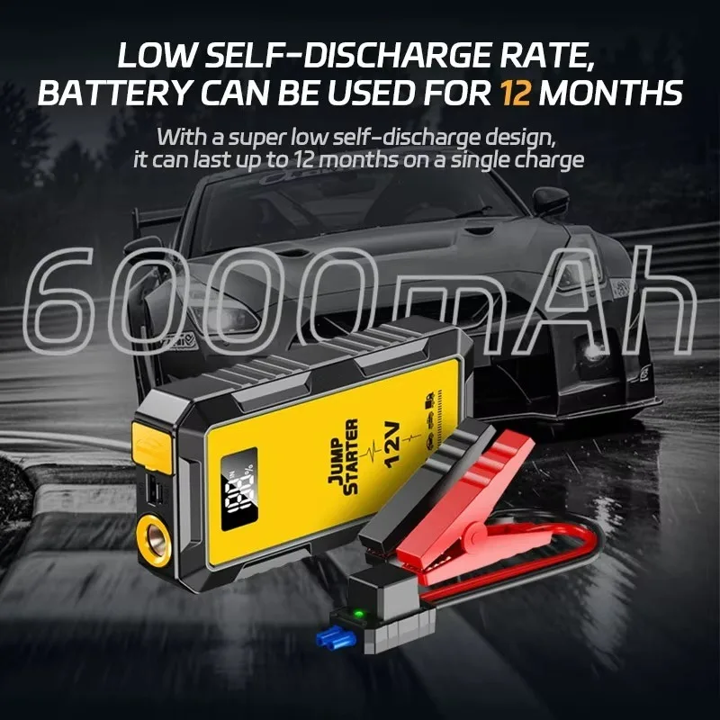 قوة البنك 4000A الانتقال كاتب شاحن محمول سيارة الداعم 12 فولت السيارات بدء جهاز بطارية السيارة في حالات الطوارئ كاتب #1