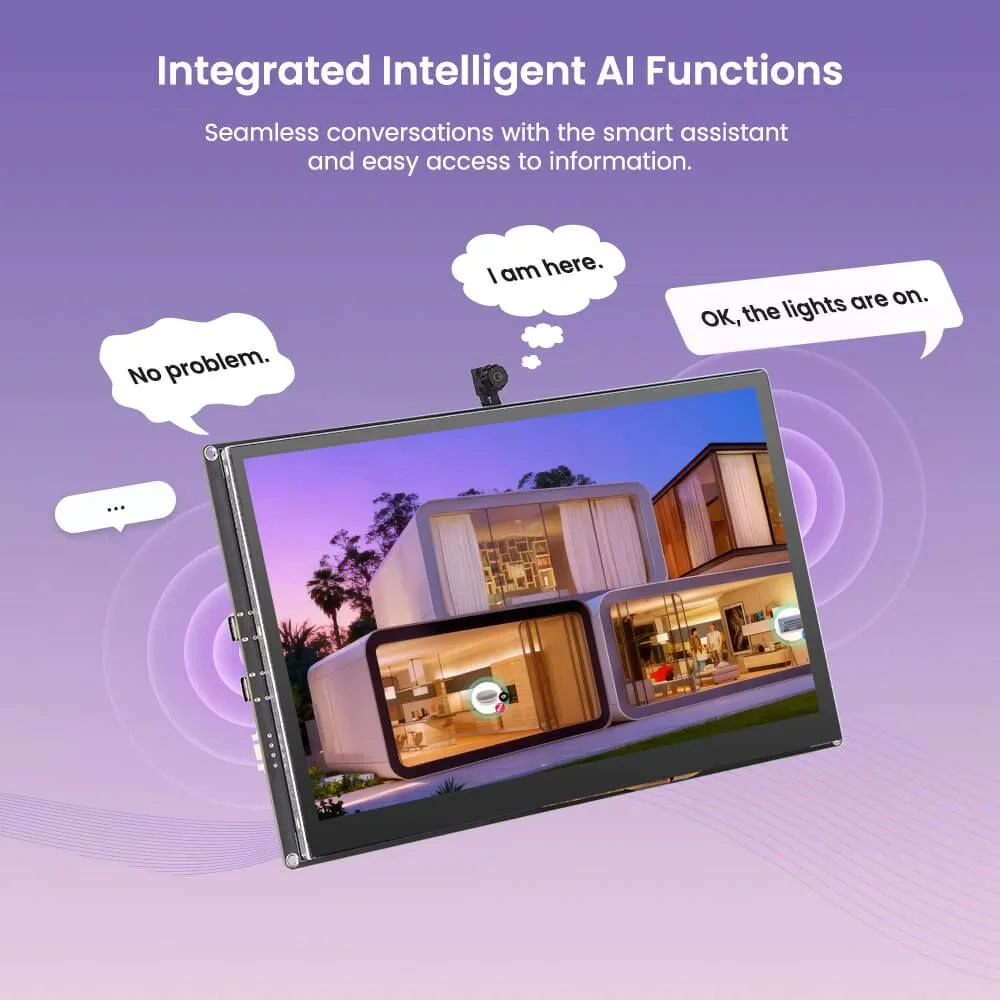Popular CrowPanel Advance 10.1inch ESP32-P4 LVGL HMI AI Display 1024x600 Touch Screen WiFi6 Support Compatible with Arduino