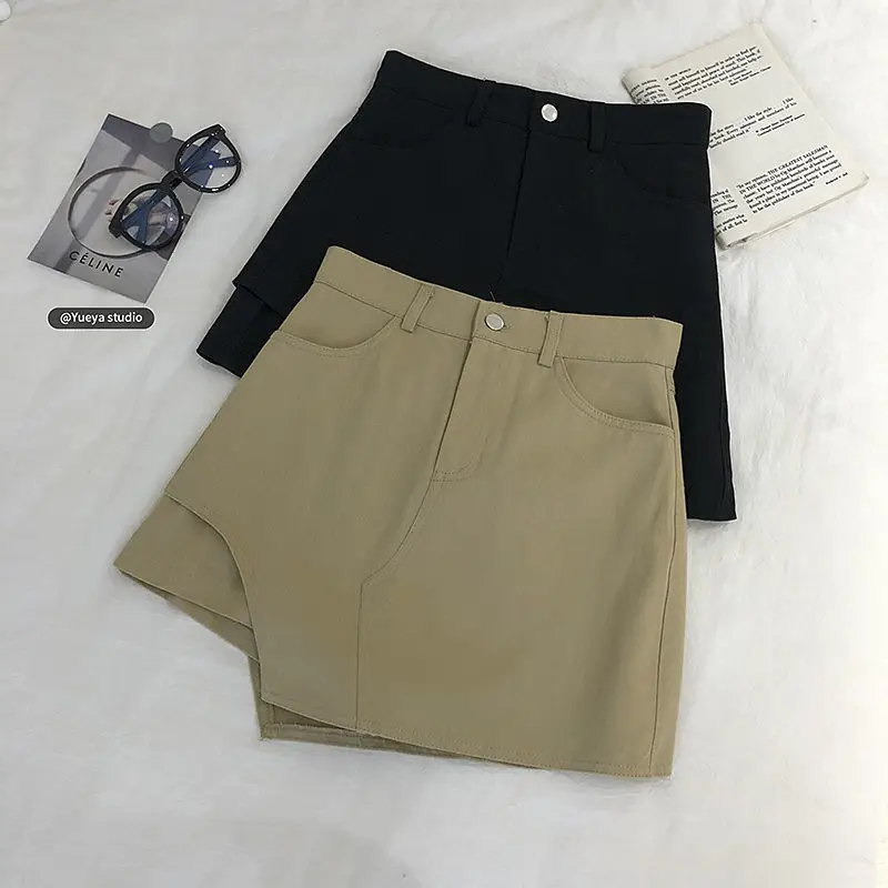 

Skirts Womens Linen Tie Waist Straight Flower Market Natural Leisure Young Girl Spring Fresh Stroll Simple Daily Outfits Trend