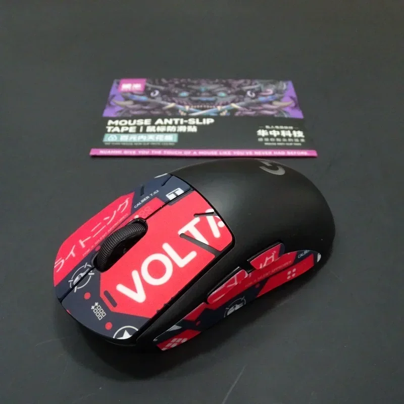 Anti Slip Silicone Rato Etiqueta, Sweatproof, Fit para Logitech GPW1 GPX2, 0.6mm, Novo