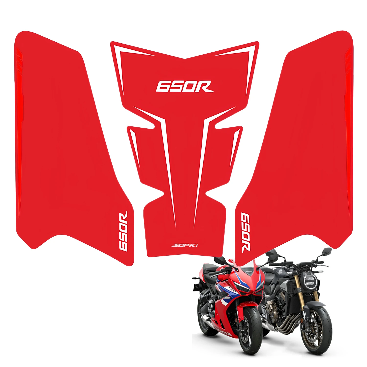 Рисунок 6 - Наклейка на накладку бака ДЛЯ cb650r