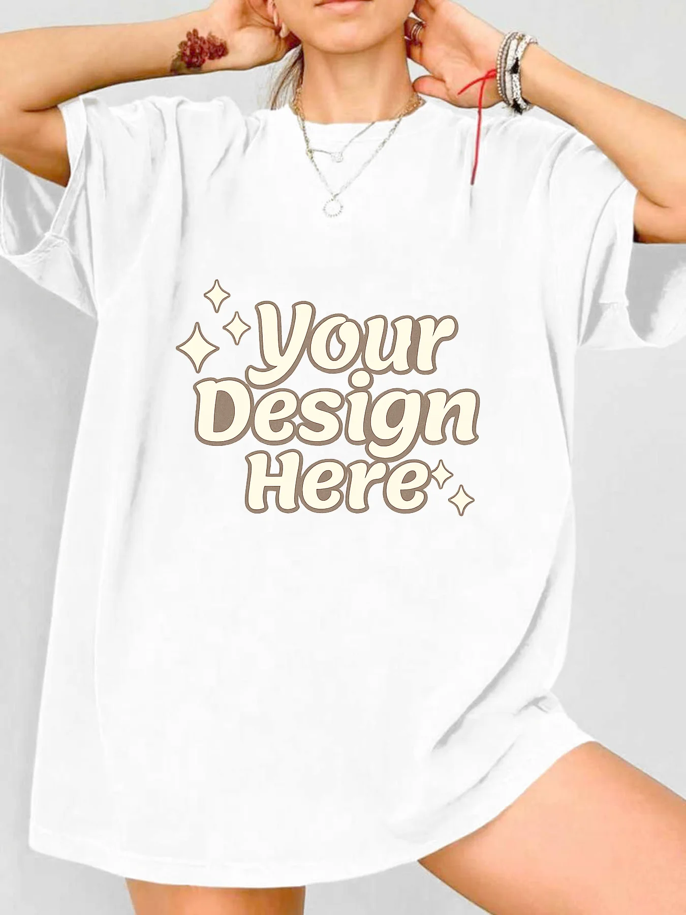 

【WDS0012】Женская футболка больших размеров с круглым вырезом, короткими рукавами, эластичными полурукавами и модными принтами.