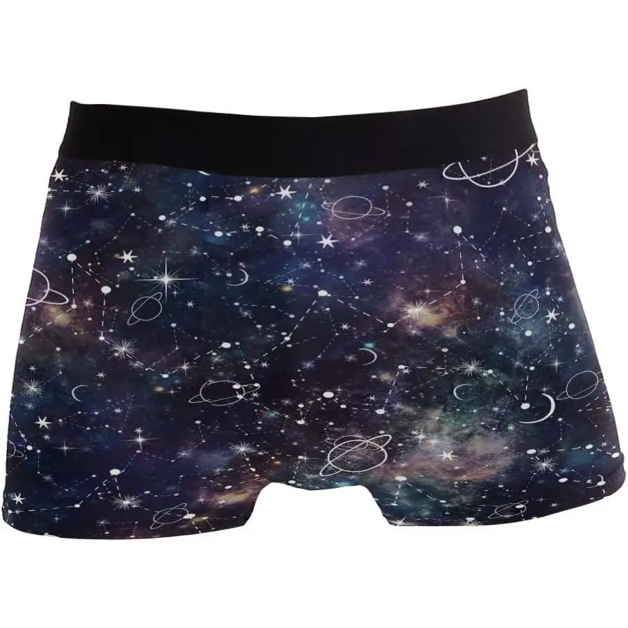 

Mens Boxer Briefs Underwear Breathable Stretch Boxer Trunk S-XXL Men's Underwear with Moisture-Wicking Fabric
