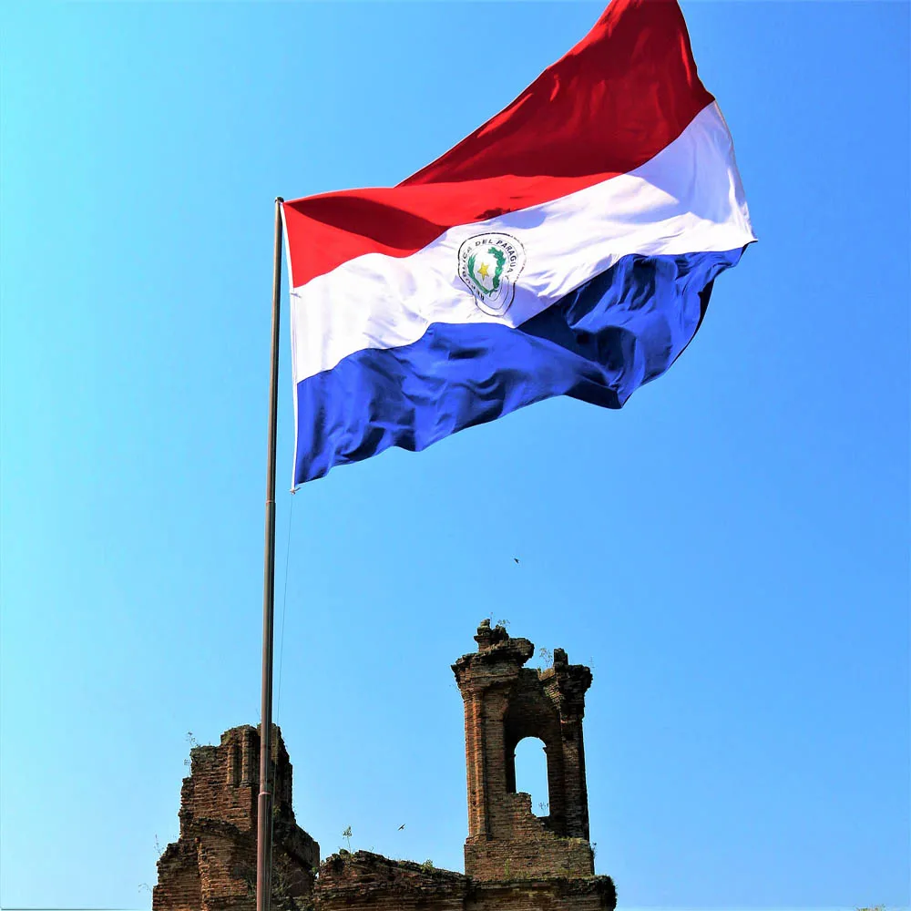 5 Pcs/lot Paraguay National Flag 90x150cm Paraguay Flag Republic of Paraguay National Flag wholesale