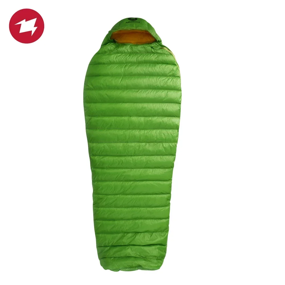 AEGISMAX LETO & NANO 700FP Ultra Dry Goose Down Sleeping Bag Ultralight Down Sleeping Bag for Camping and Hiking