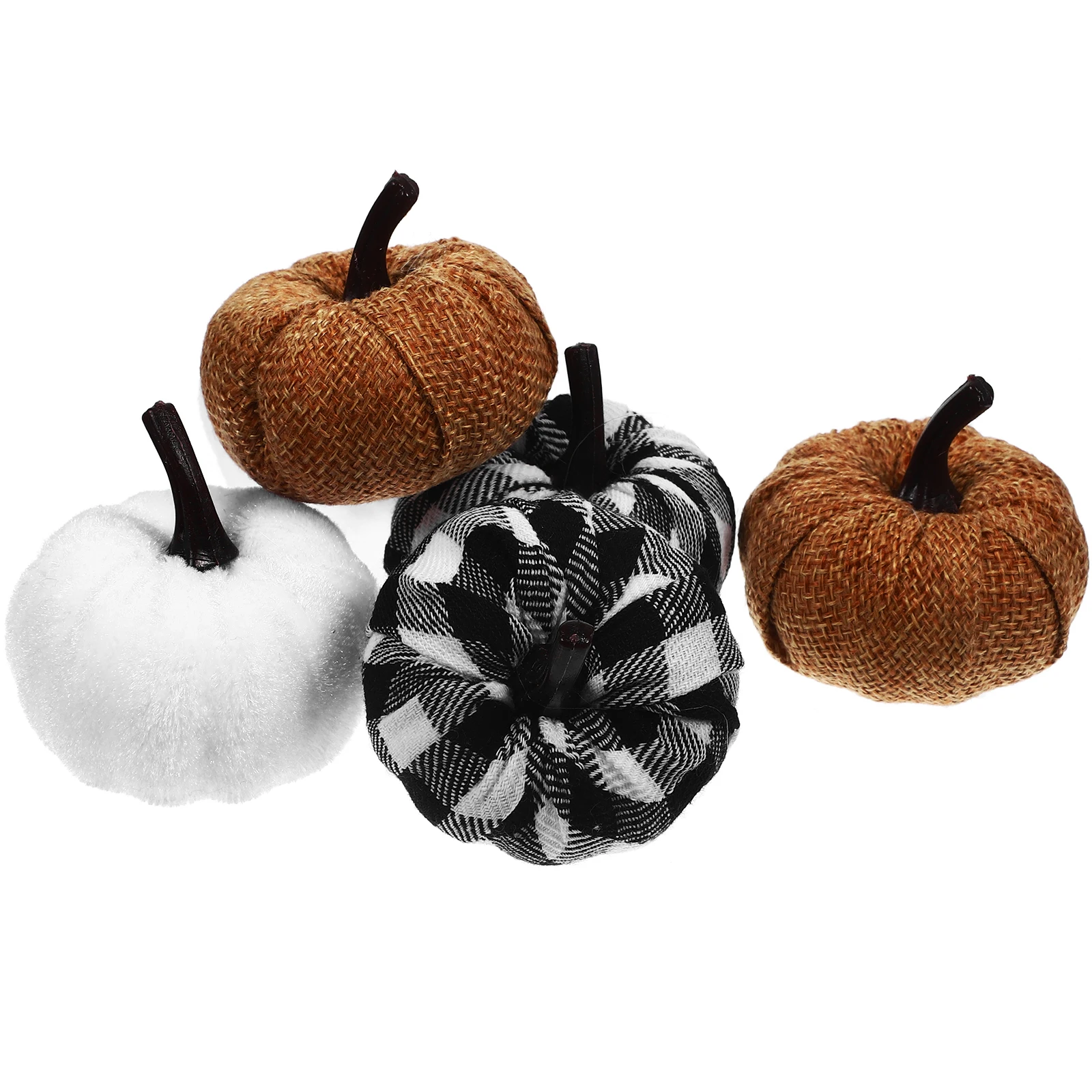 

6Pcs Artificial Pumpkin Ornaments Foams Pumpkins for Thanksgiving Fall Decoration Harvest Party Holiday Decor Centerpiece
