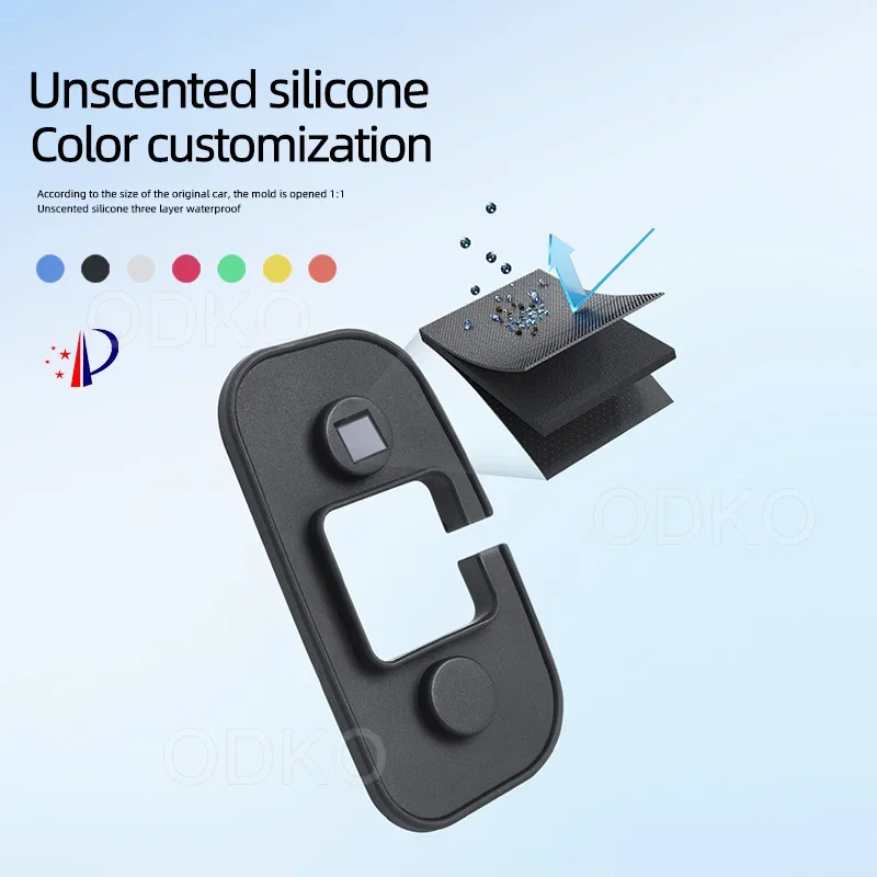 

For XIAOPENG P7+ Door Limiter ABS Protection Cover Door Lock Buckle Cover Model Silicone Door Arrester Pads Accessories