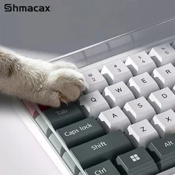 78/108 Keys Acrylic Transparent Dust-Proof Keyboard Case Mechanical Keyboard Dust Cover For E-Sports Computer Gamer