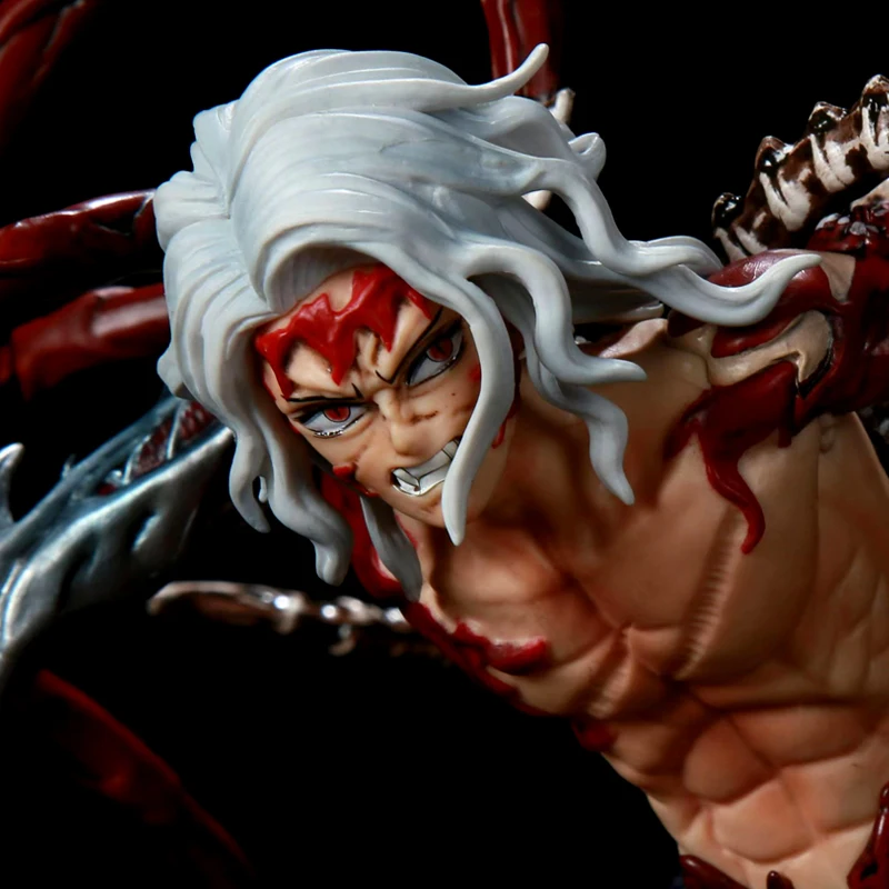 

33cm Demon Slayer Anime Figure GK Statue Ghost King Kibutsuji Muzan PVC Action Figure Model Kimetsu No Yaiba Dolls Figurines
