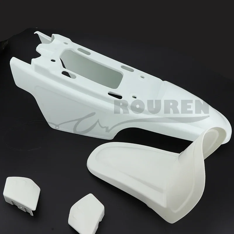 White Motorcycle Plastic Fender Front Rear Quick Release Mudguard for Yamaha PW50 PY50 PW PY 50 Dirt Pit Bike Moto Accessories