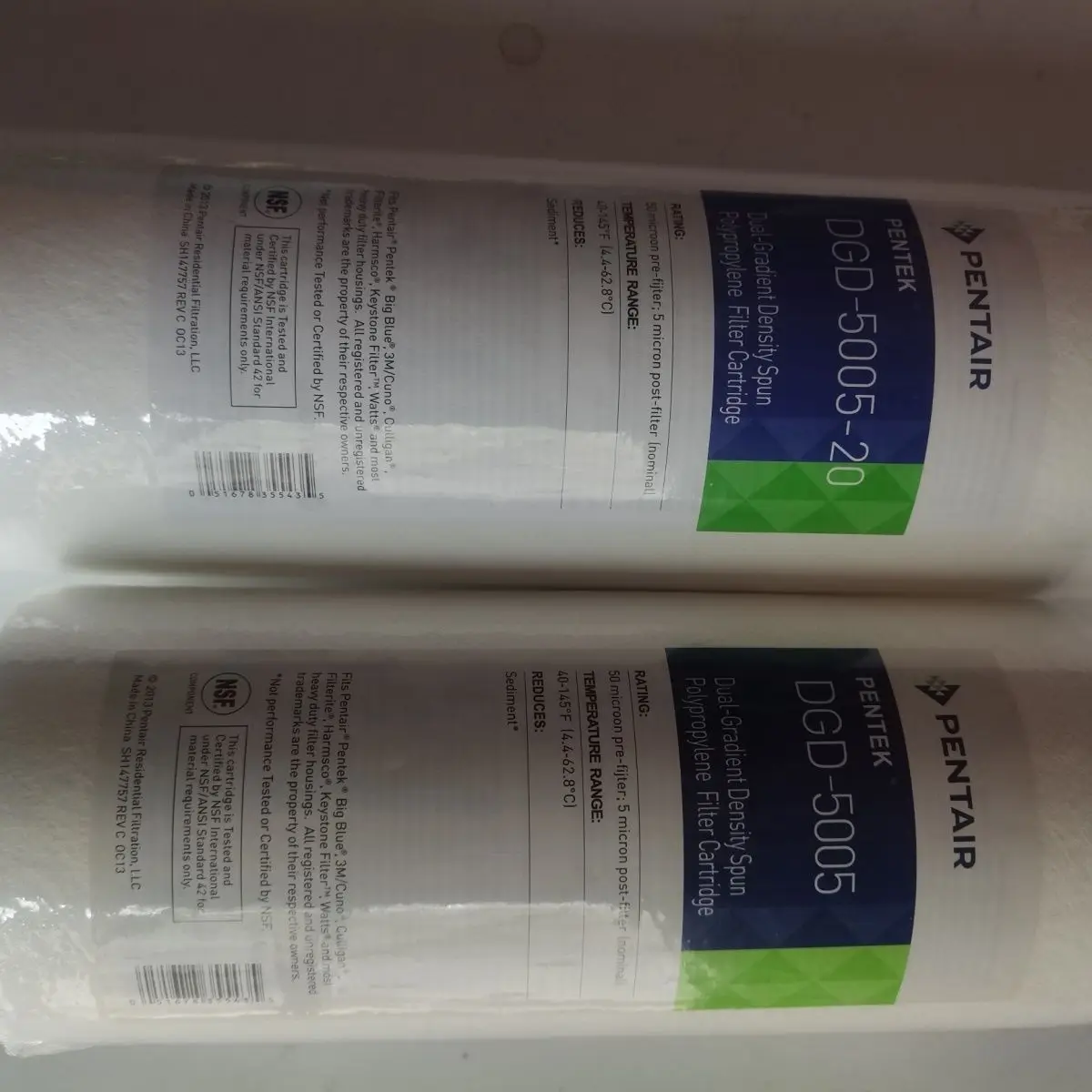 DGD-5005 10 Inch Big Blue Melt Blown PP Filter Cartridge