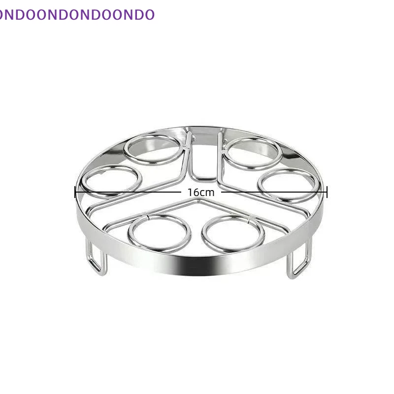 Egg Steaming Rack Metal Multifunctional Steaming Tray Holder Thickened Household Insulated Shelf Egg Rack Holder