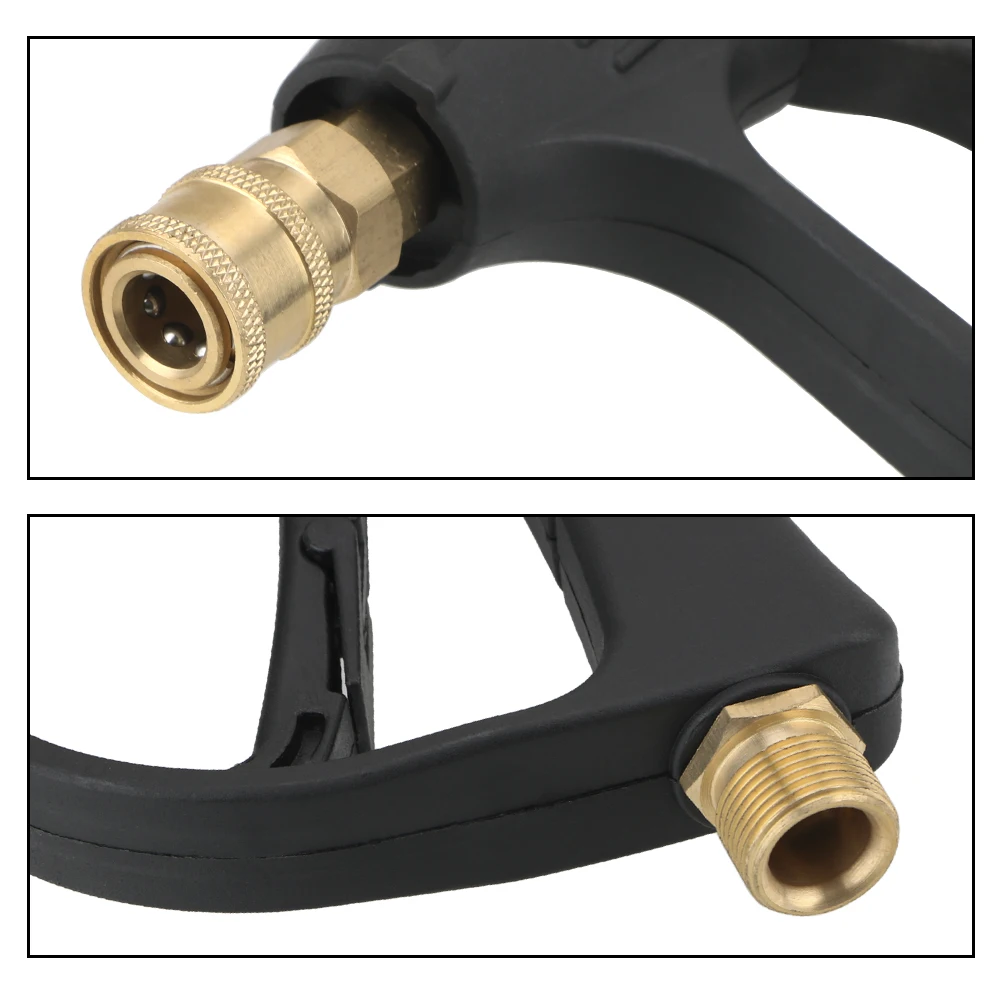 Auto High Pressure Water Tool with 5pcs Soap Spray Nozzles 14mm M22 Socket 1/4