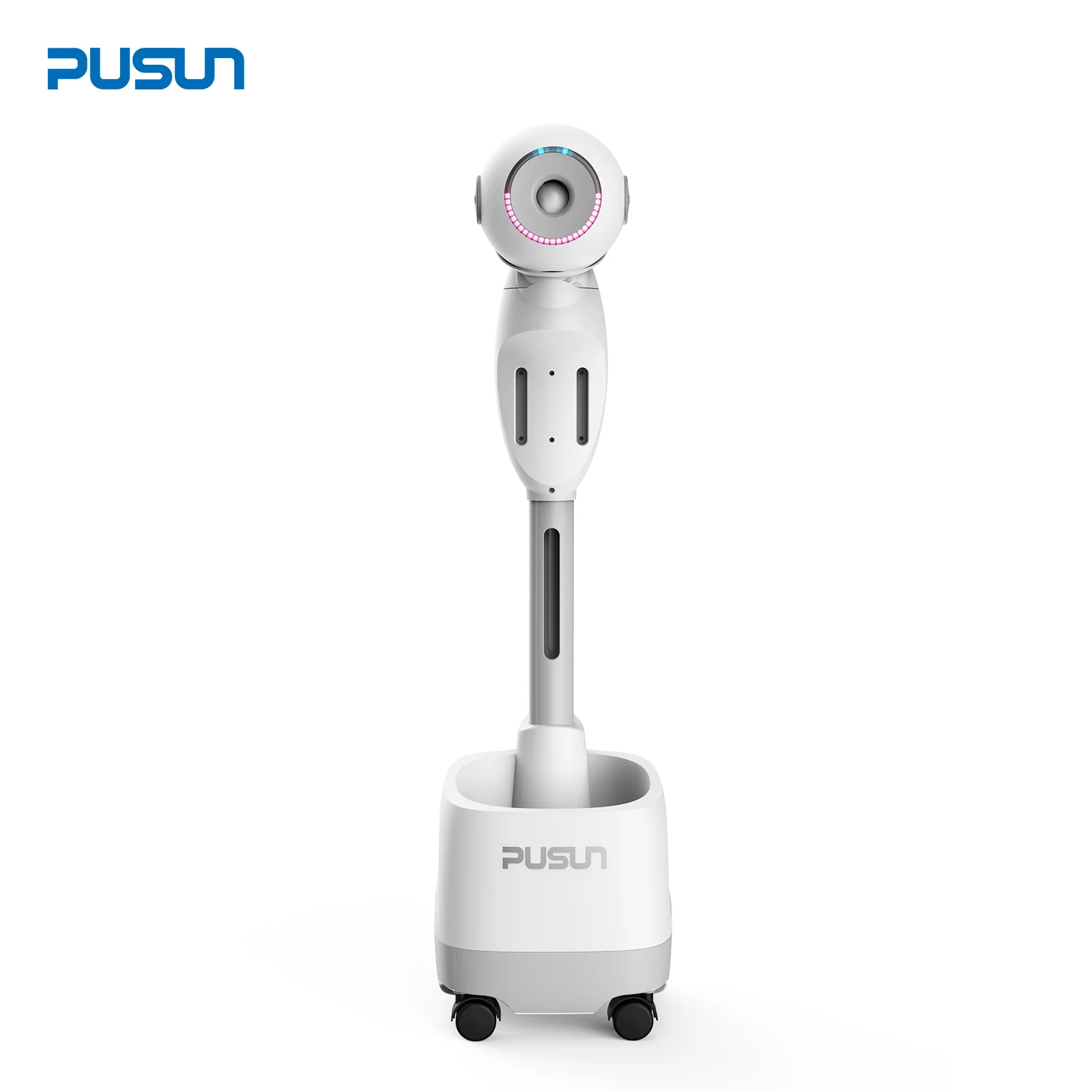 PUSUN MAX Professional Portable Table Tennis Robot Full-Automatic Programmable Trainer with Net Factory Direct Sales