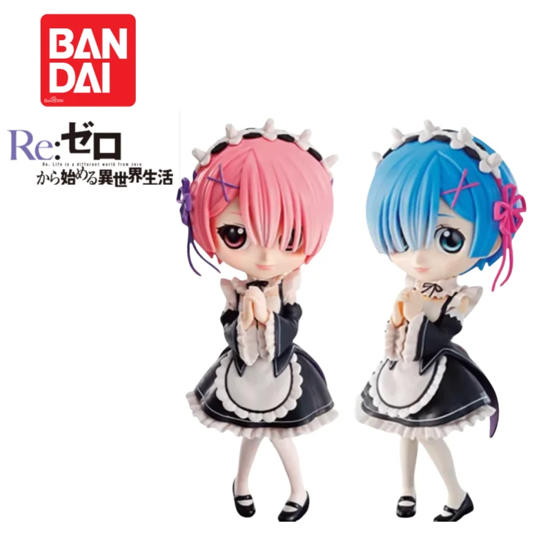 Brand New Boxed In Stock Bandai Banpresto Re Life In A Different World From Zero Rem Ram Figurine Original Ornaments 100%genuine - view 2