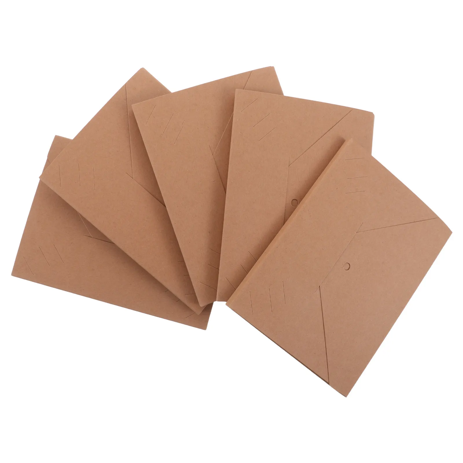 5 Pcs Folding Storage Album Scrapbook Memory DIY Travel Journal Photo Anniversary Adventure