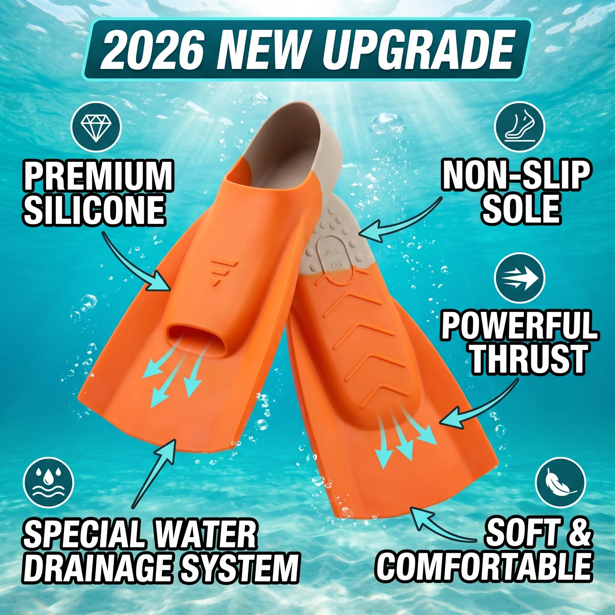 nouvelles-palmes-de-natation-unisexe-2026-ameliorees-pour-adultes-–-palmes-courtes-professionnelles-pour-entrainement-de-vitesse-nage-au-poignet-et-plongee-libre