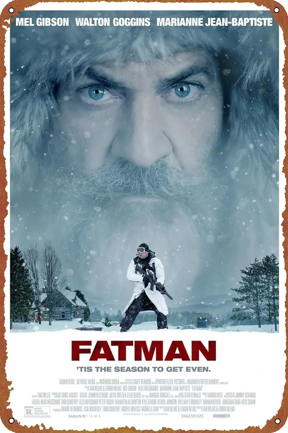 M1، فاتمان مقهى بار المنزل جدار الفن الديكور ملصق ريترو خمر معدن القصدير تسجيل #1