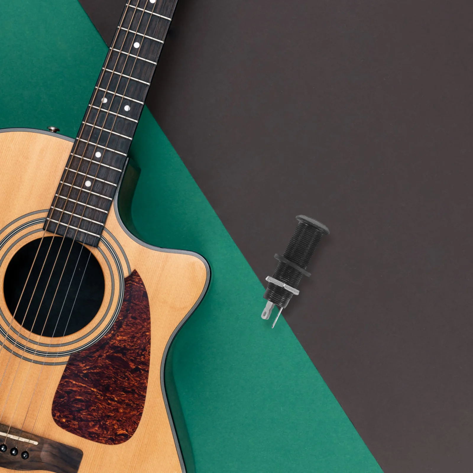 

Guitar Output Jack Socket Metal End Pin Plug for Electric Acoustic Guitars Professional Audio Performance Easy Installation