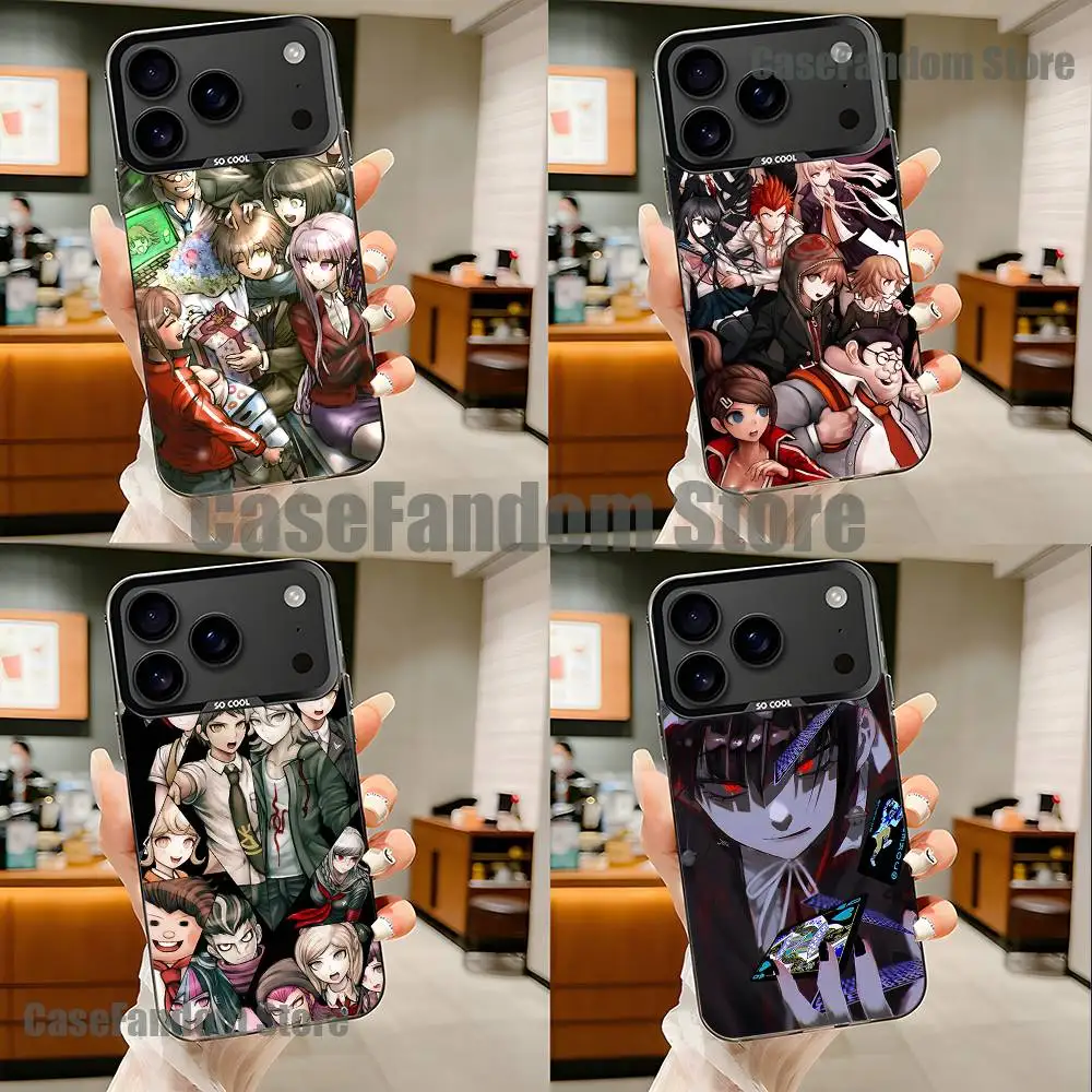 

D-DanganronpaS Game For Black Candy Matte Cover iPhone 17,16,15,14,13,12,11,Pro,MAX,Plus