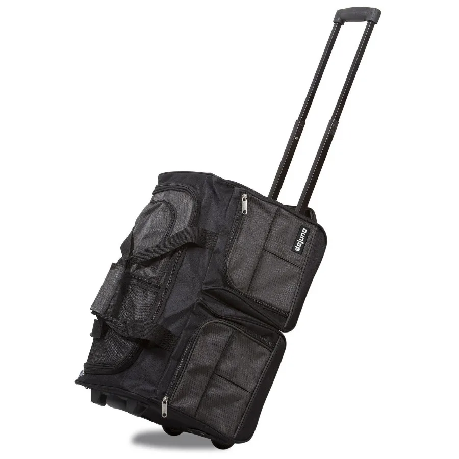 

Unisex 20" Rolling Duffel Bag Black