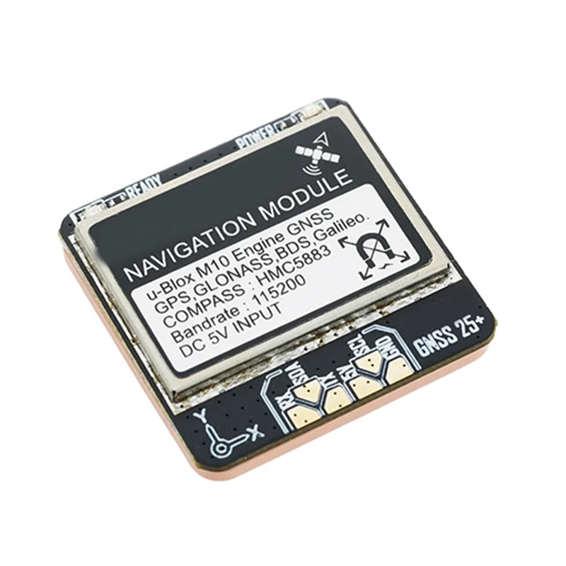 SQPP-GNSS Pro GPS Module 10HZ Rate Built-In  Antenna For RC FPV Freestyle Drone DIY Parts With Compass GPS