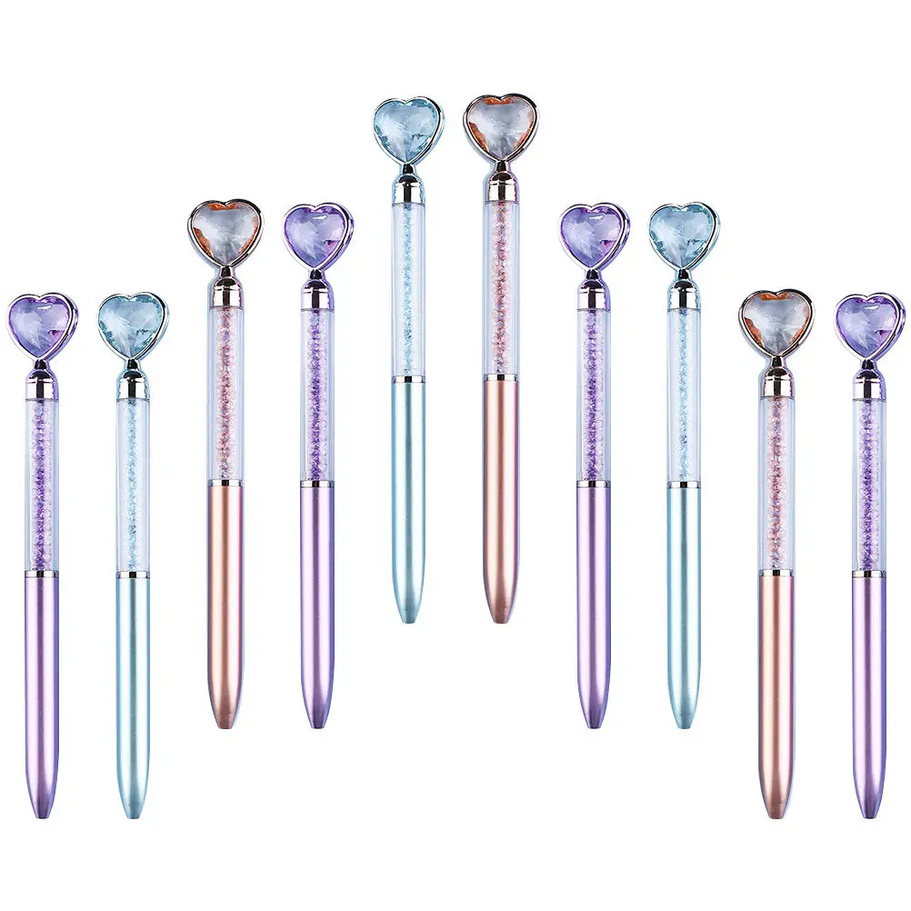 

10 шт., разноцветные шариковые ручки, многофункциональные портативные ручки для студентов, офисные принадлежности, гладкое письмо, эргономичные