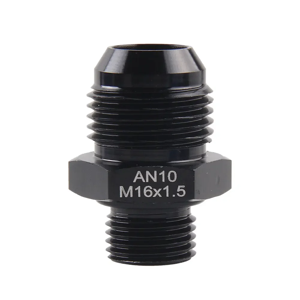 Male -10AN 10 An Flare to M16x1.5(mm) Metric straight fitting AN10 To M16 *1.5 Port. Adapter